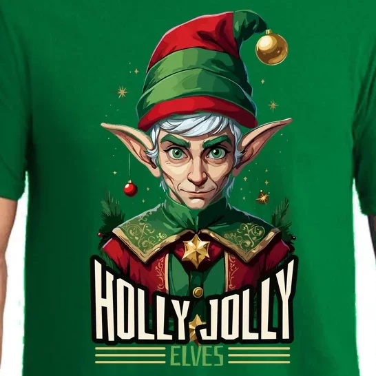 Holly Jolly Elves Pajama Set