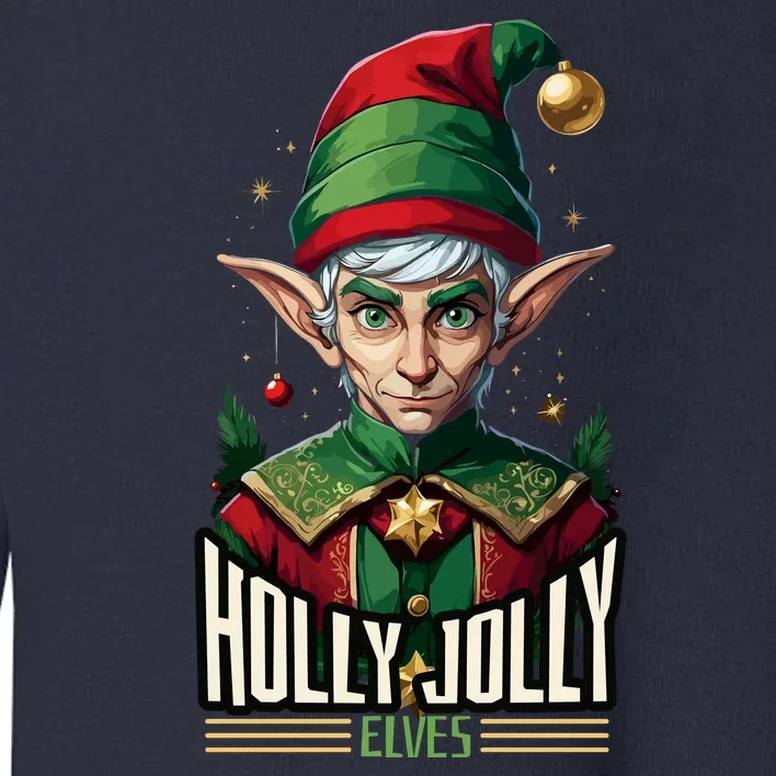 Holly Jolly Elves Toddler Sweatshirt