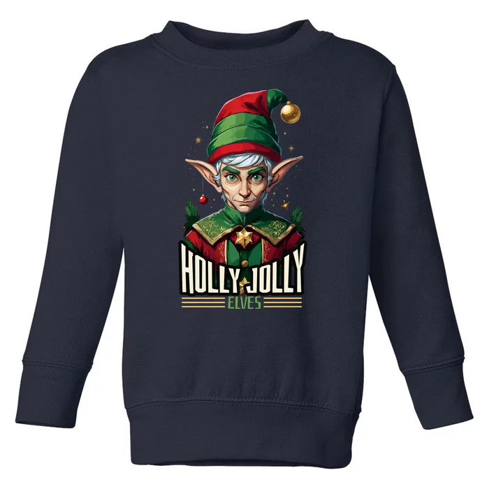 Holly Jolly Elves Toddler Sweatshirt