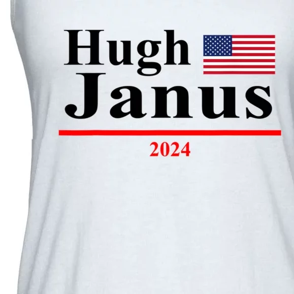 Hugh Janus Funny Presidential Election President 2024 Ladies Essential Flowy Tank