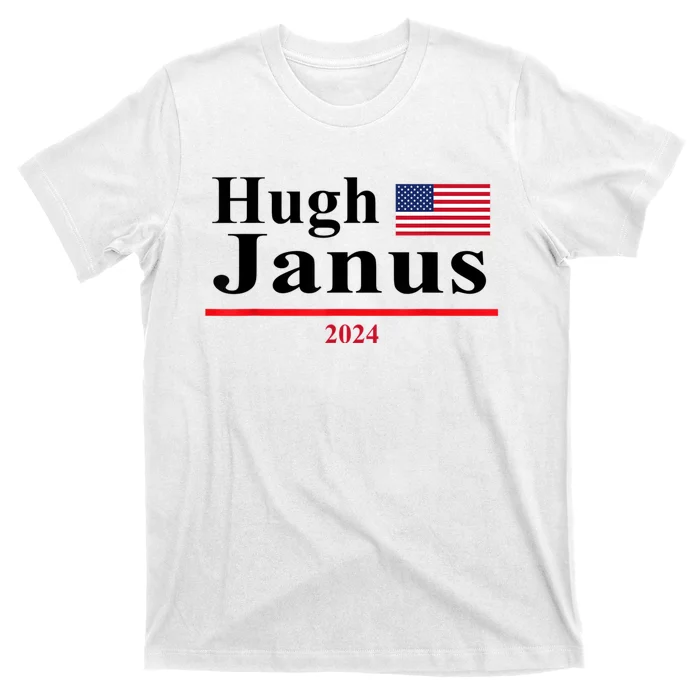 Hugh Janus Funny Presidential Election 2024 Parody Innuendo T-Shirt