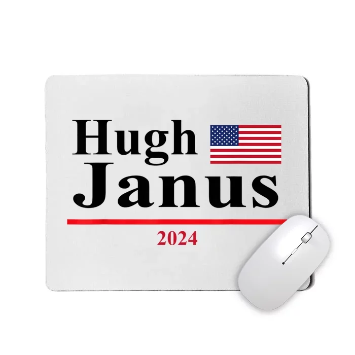 Hugh Janus Funny Presidential Election 2024 Parody Innuendo Mousepad