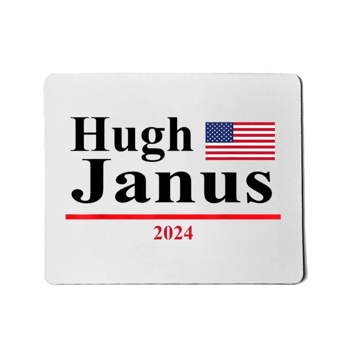 Hugh Janus Funny Presidential Election 2024 Parody Innuendo Mousepad