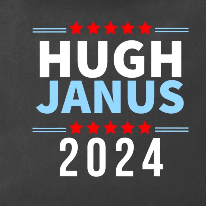 Hugh Janus Funny Presidential Election President 2024 Zip Tote Bag