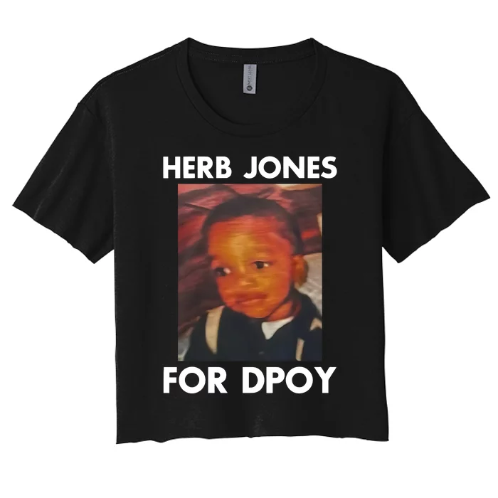 Herb Jones For Dpoy Women's Crop Top Tee