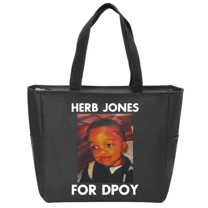 Herb Jones For Dpoy Zip Tote Bag