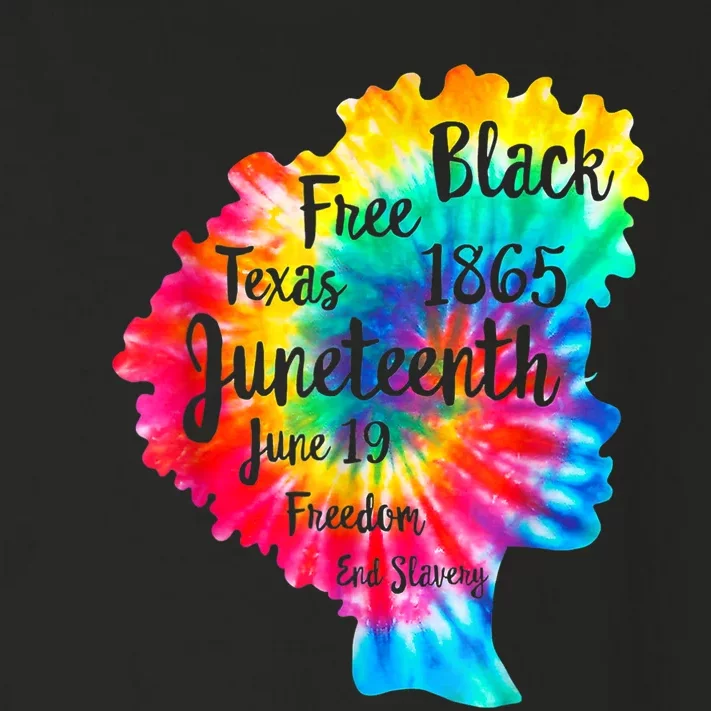 Happy Juneteenth Freedom Day African American June 19th 1965 Toddler Long Sleeve Shirt