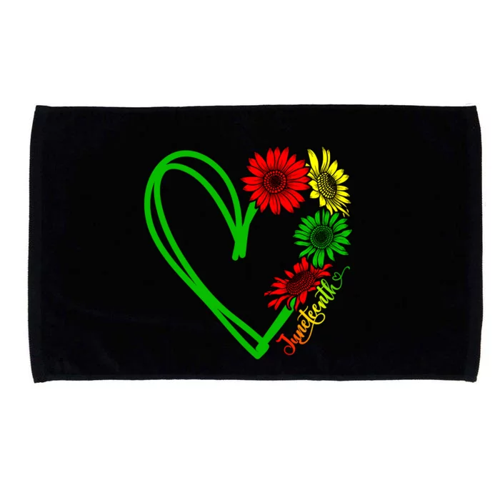 Happy Juneteenth Free Ish Black Lives Matter Black History Gift Microfiber Hand Towel