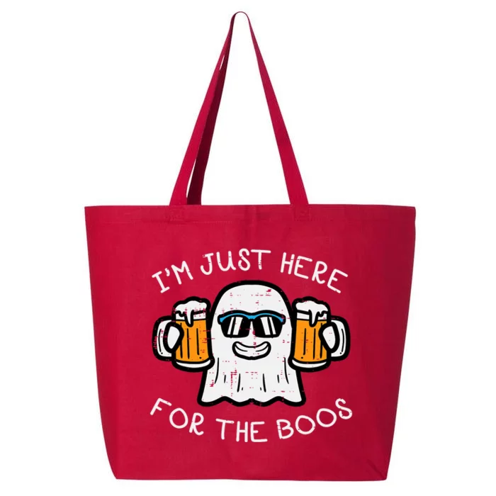 Halloween Just Here For Boos Ghost Funny Costume 25L Jumbo Tote