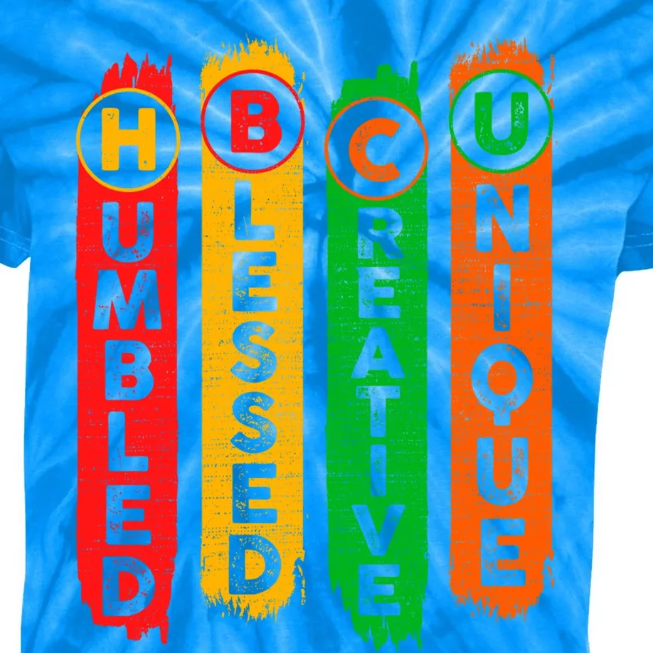 Hbcu Juneteenth Historical Black College Black History Month Gift Kids Tie-Dye T-Shirt