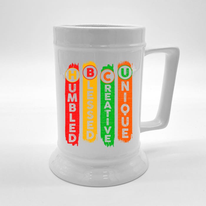 Hbcu Juneteenth Historical Black College Black History Month Gift Front & Back Beer Stein