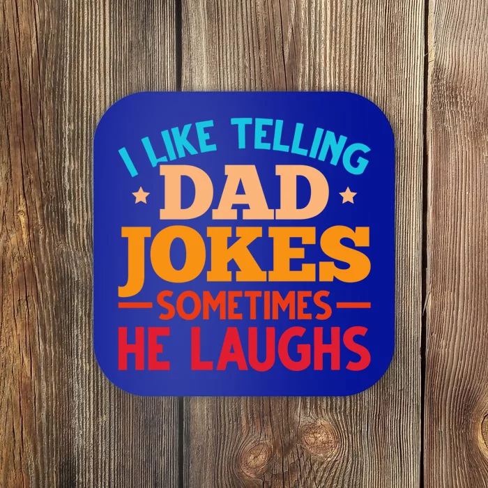 Humor Jokes Humorous Puns Fathers Day Funny Dad Jokes Meaningful Gift Coaster