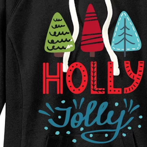 Holly Jolly Women's Fleece Hoodie