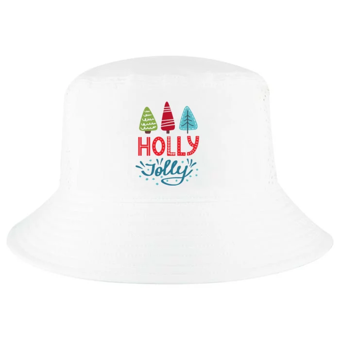 Holly Jolly Cool Comfort Performance Bucket Hat