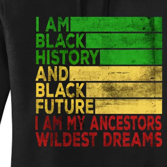 Happy Juneteenth Is My Independence Day Black Women's Pullover Hoodie