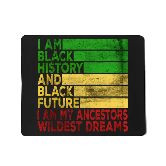 Happy Juneteenth Is My Independence Day Black Wo Mousepad