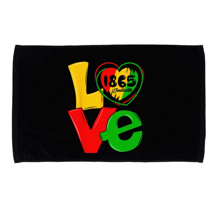 Happy Juneteenth Is My Independence Day Free Black Wo Microfiber Hand Towel