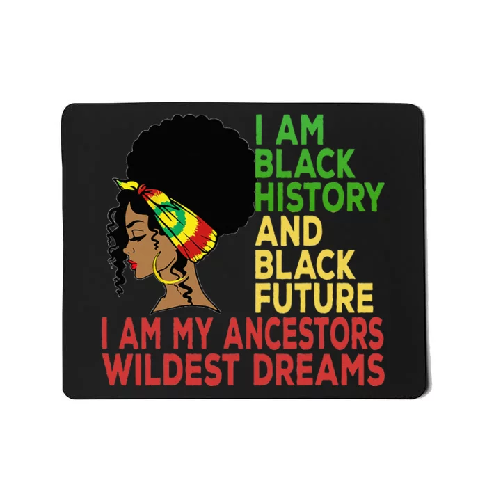 Happy Juneteenth Is My Independence Day Black Wo Mousepad