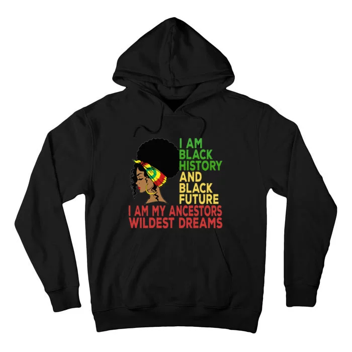 Happy Juneteenth Is My Independence Day Black Wo Tall Hoodie