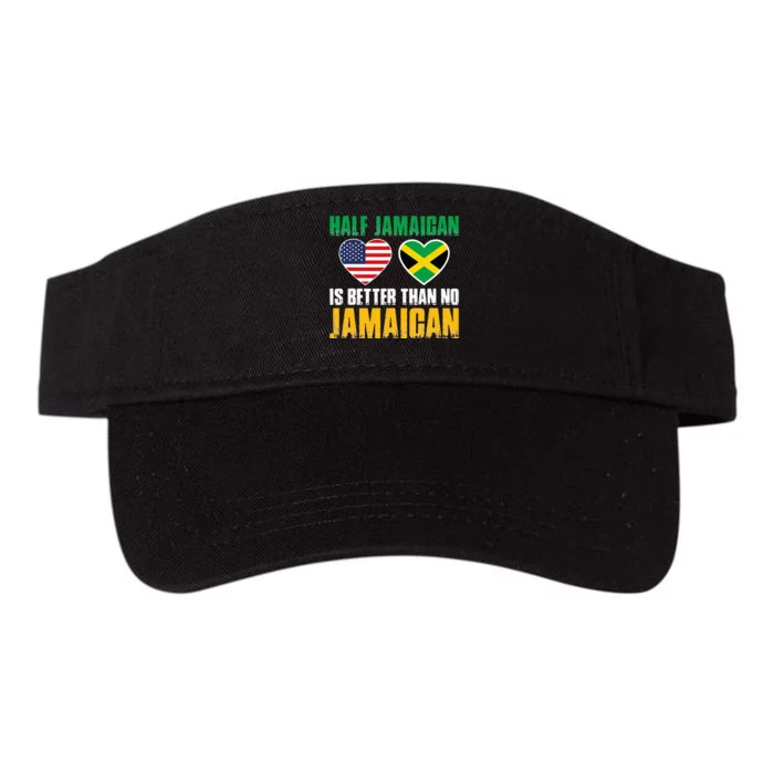 Half Jamaican Is Better Than No Jamaican Valucap Bio-Washed Visor