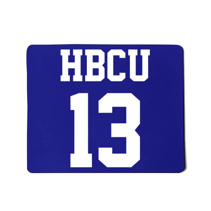 Hbcu Jersey Number 13 Historically Black College University Gift Mousepad