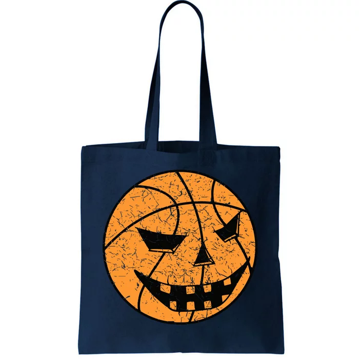 Halloween Jack O Lantern Basketball Player Coach Gift For Man Boy Tote Bag