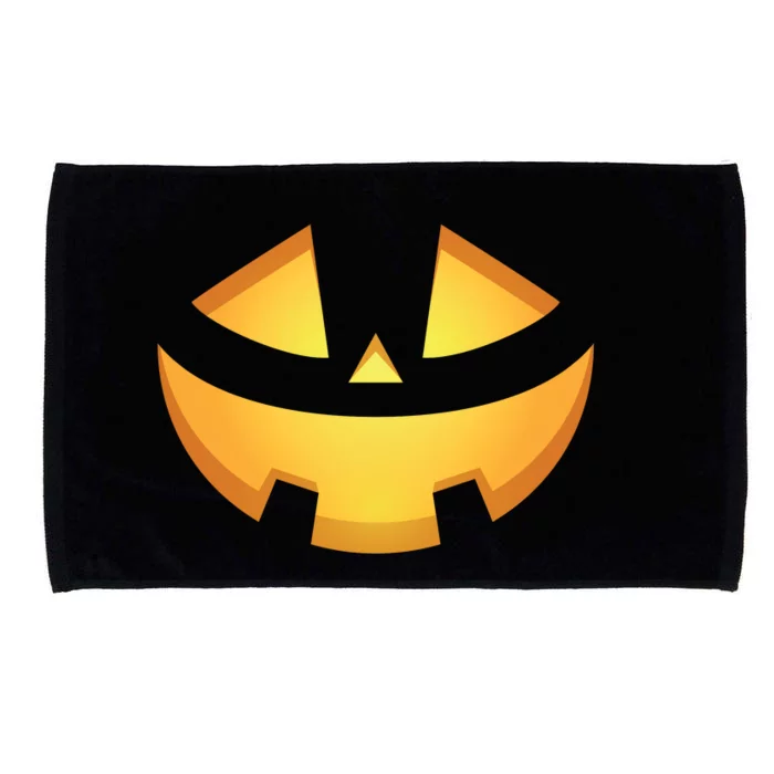 Halloween Jack O Lantern Jackolantern Pumpkin Face Costume Microfiber Hand Towel