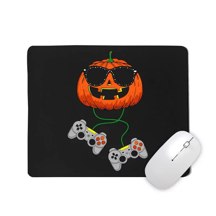 Halloween Jack O Lantern Gamer Funny Halloween Mousepad