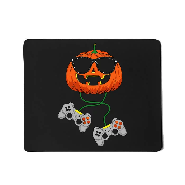 Halloween Jack O Lantern Gamer Funny Halloween Mousepad