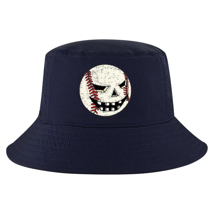 Halloween Jack O Lantern Baseball Player Coach Pitcher Cool Comfort Performance Bucket Hat