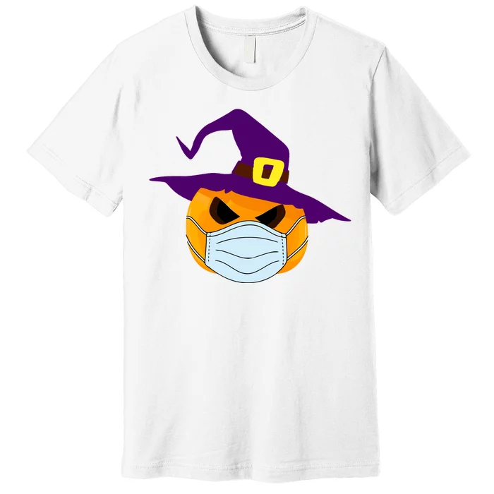 Halloween Jack O Lantern Masked Up Premium T-Shirt