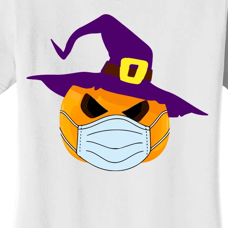 Halloween Jack O Lantern Masked Up Women's T-Shirt