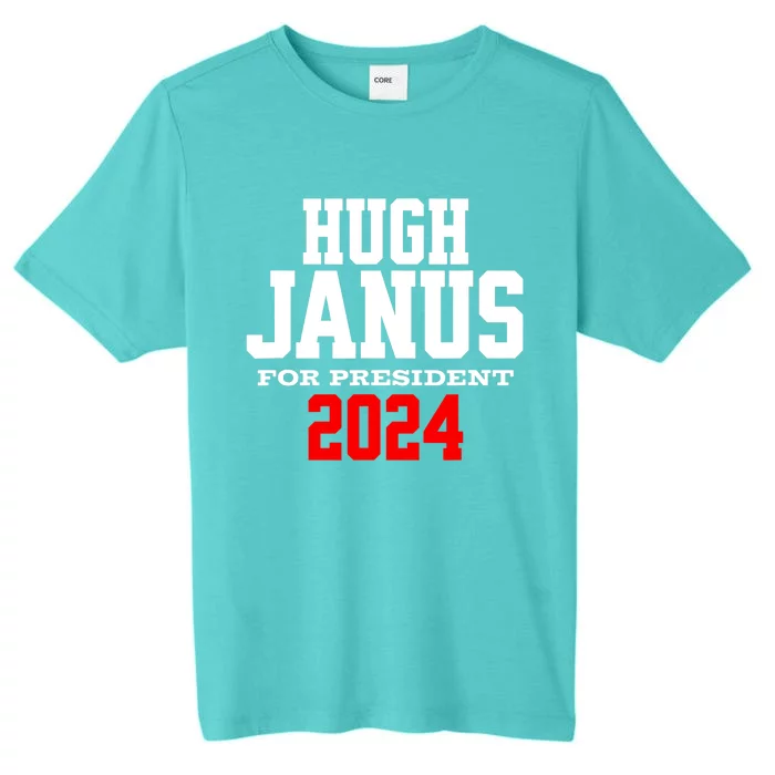 Hugh Janus Presidential Election 2024 Funny Innuendo ChromaSoft Performance T-Shirt