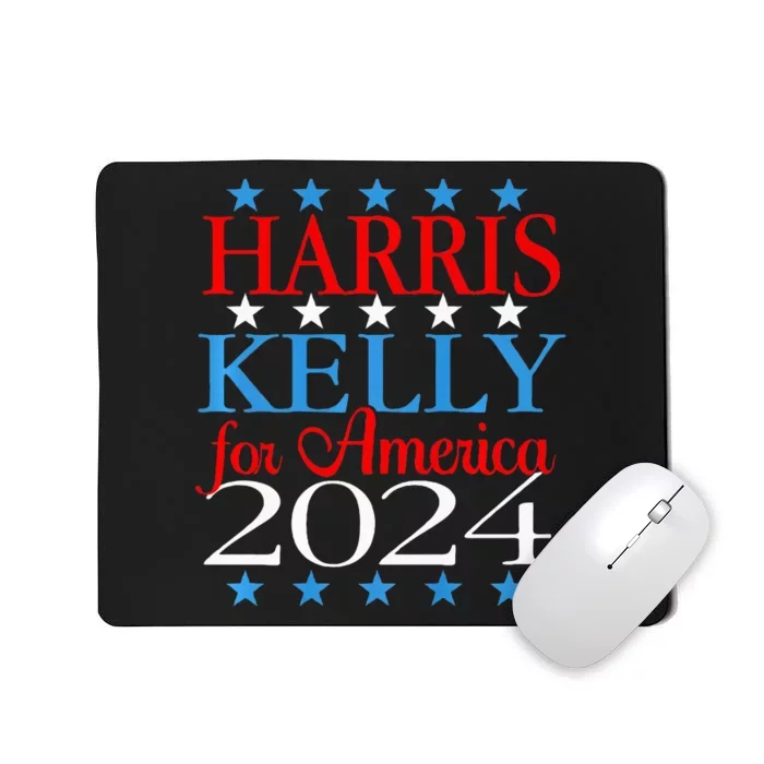 Harris Kelly 2024 For America Kamala 2024 Campaign Democrat Mousepad