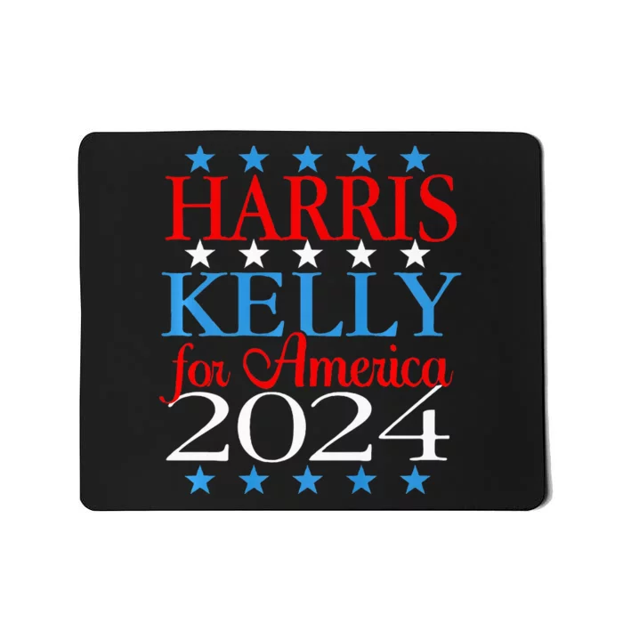 Harris Kelly 2024 For America Kamala 2024 Campaign Democrat Mousepad