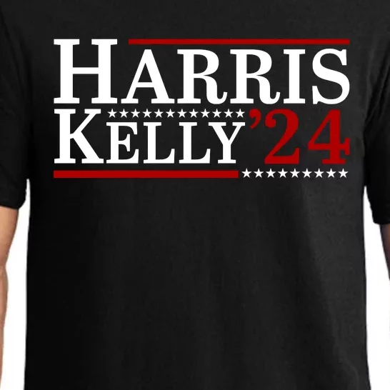 Harris Kelly 2024 For President Kamala Harris Mark Kelly Pajama Set