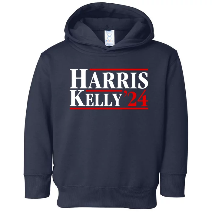 Harris Kelly 2024 For President Kamala Harris Mark Kelly Toddler Hoodie