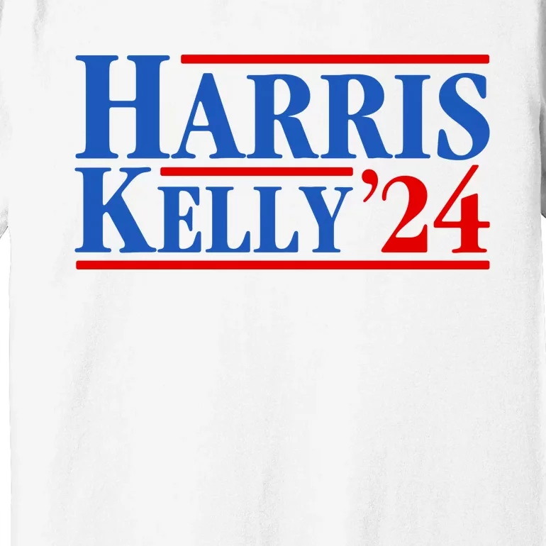 Harris Kelly 2024 For President Kamala Harris Mark Kelly Premium T-Shirt