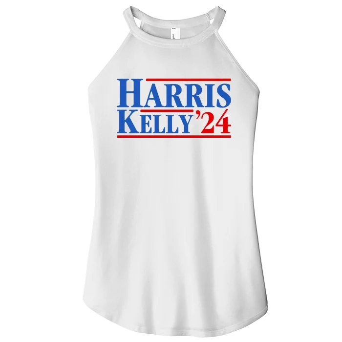 Harris Kelly 2024 For President Kamala Harris Mark Kelly Women’s Perfect Tri Rocker Tank