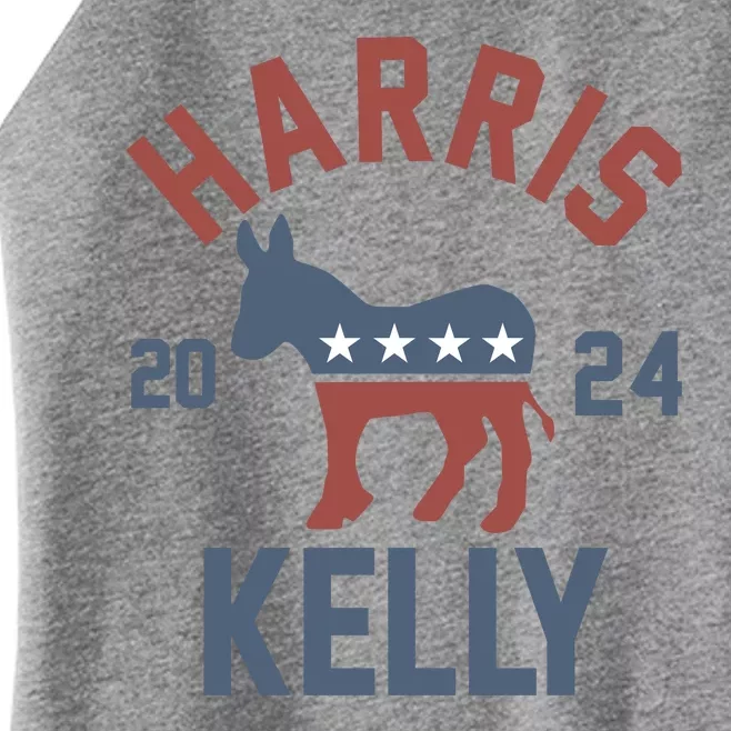 Harris Kelly 2024 For President Kamala Harris Mark Kelly Women’s Perfect Tri Rocker Tank