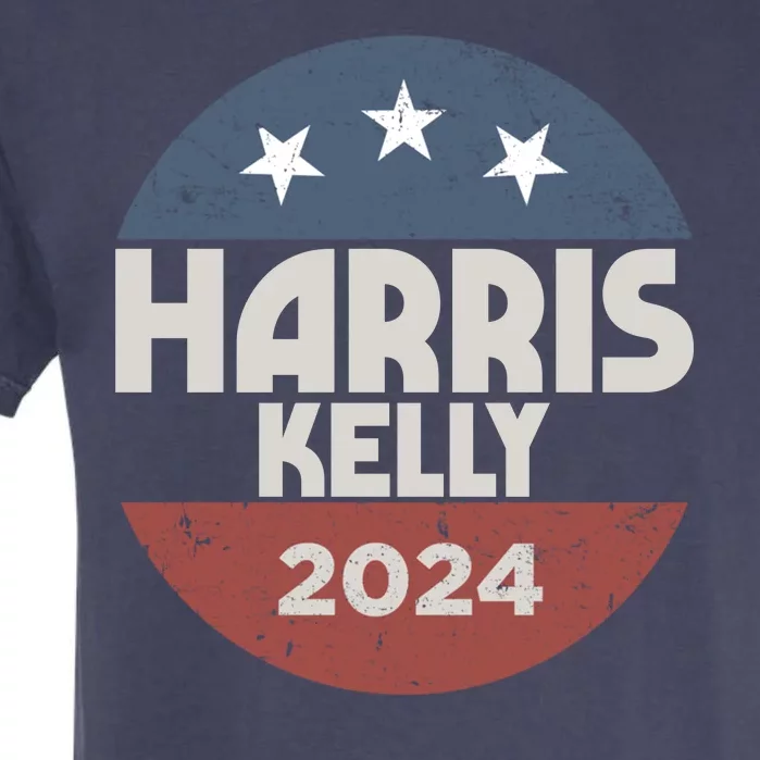 Harris Kelly 2024 For President Kamala Harris Mark Kelly Garment-Dyed Heavyweight T-Shirt