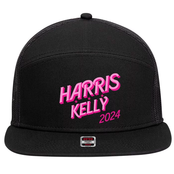 Harris Kelly 2024 7 Panel Mesh Trucker Snapback Hat