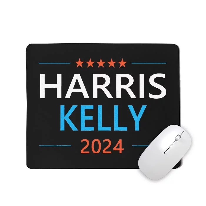 Harris Kelly 2024 For President Kamala Harris Democrat Mousepad