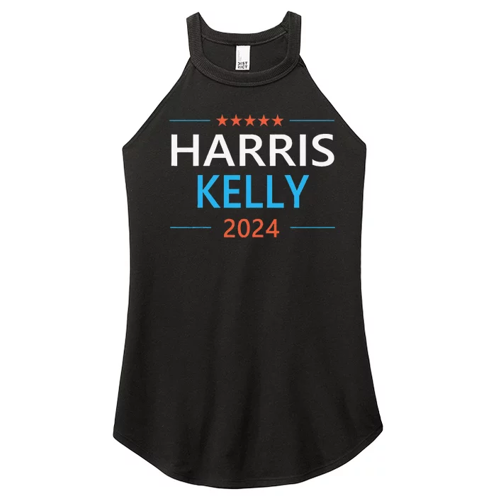 Harris Kelly 2024 For President Kamala Harris Democrat Women’s Perfect Tri Rocker Tank