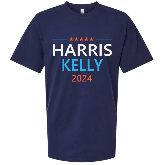 Harris Kelly 2024 For President Kamala Harris Democrat Sueded Cloud Jersey T-Shirt