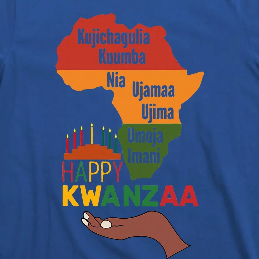 Happy Kwanzaa  7 Principles Of Kwanzaa T-Shirt