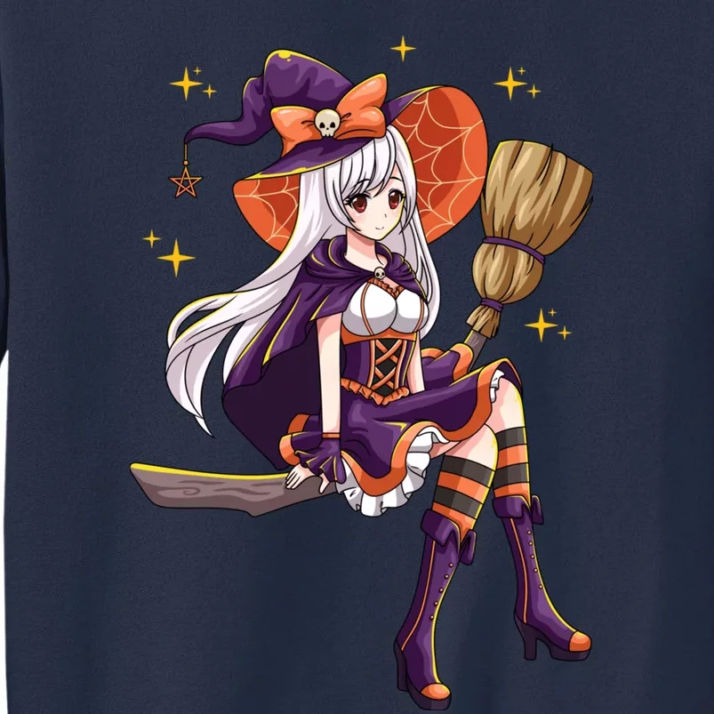 Halloween Kawaii Anime Manga Witch Wo Girl Sweatshirt