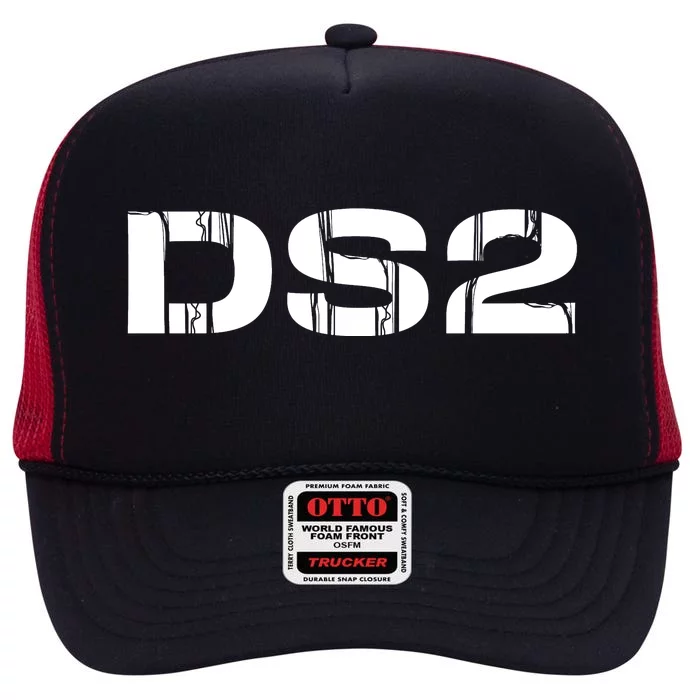 Hideo Kojima And Elle DS2 High Crown Mesh Trucker Hat