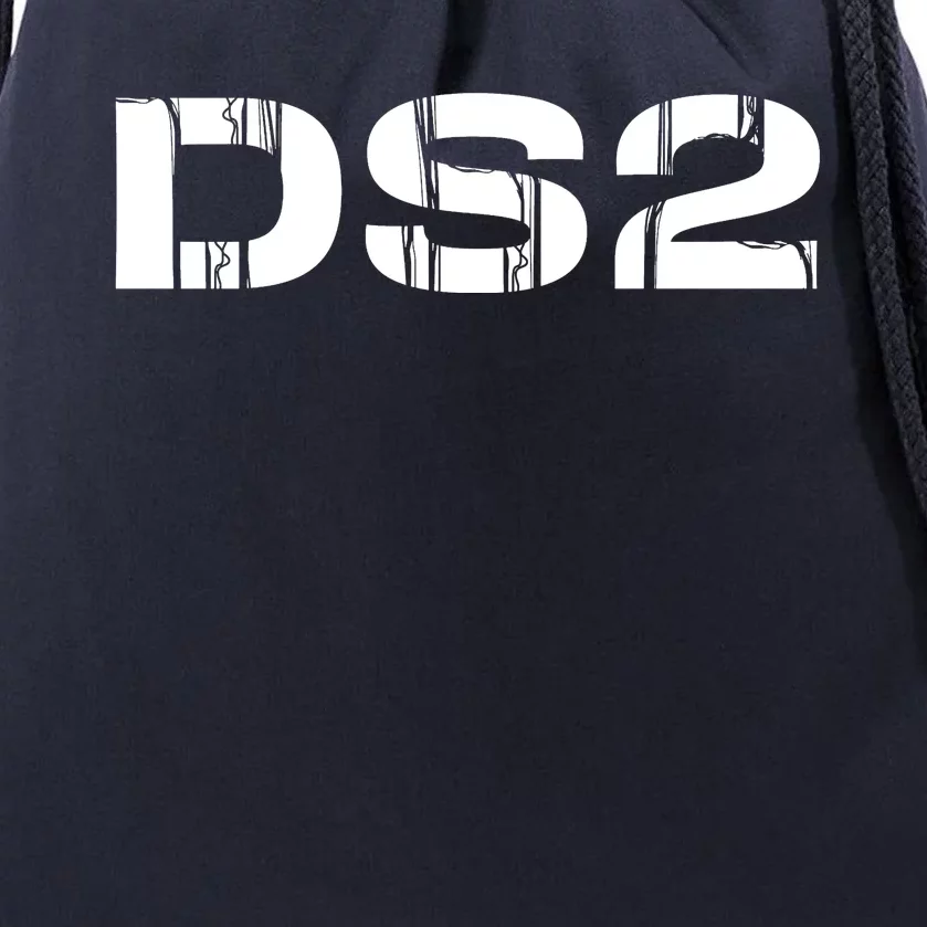 Hideo Kojima And Elle DS2 Drawstring Bag