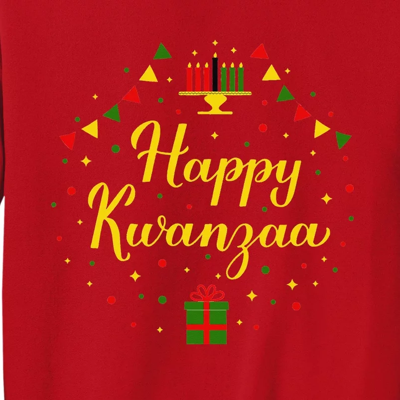 Happy Kwanzaa African Black Woman 7 Principles Sweatshirt